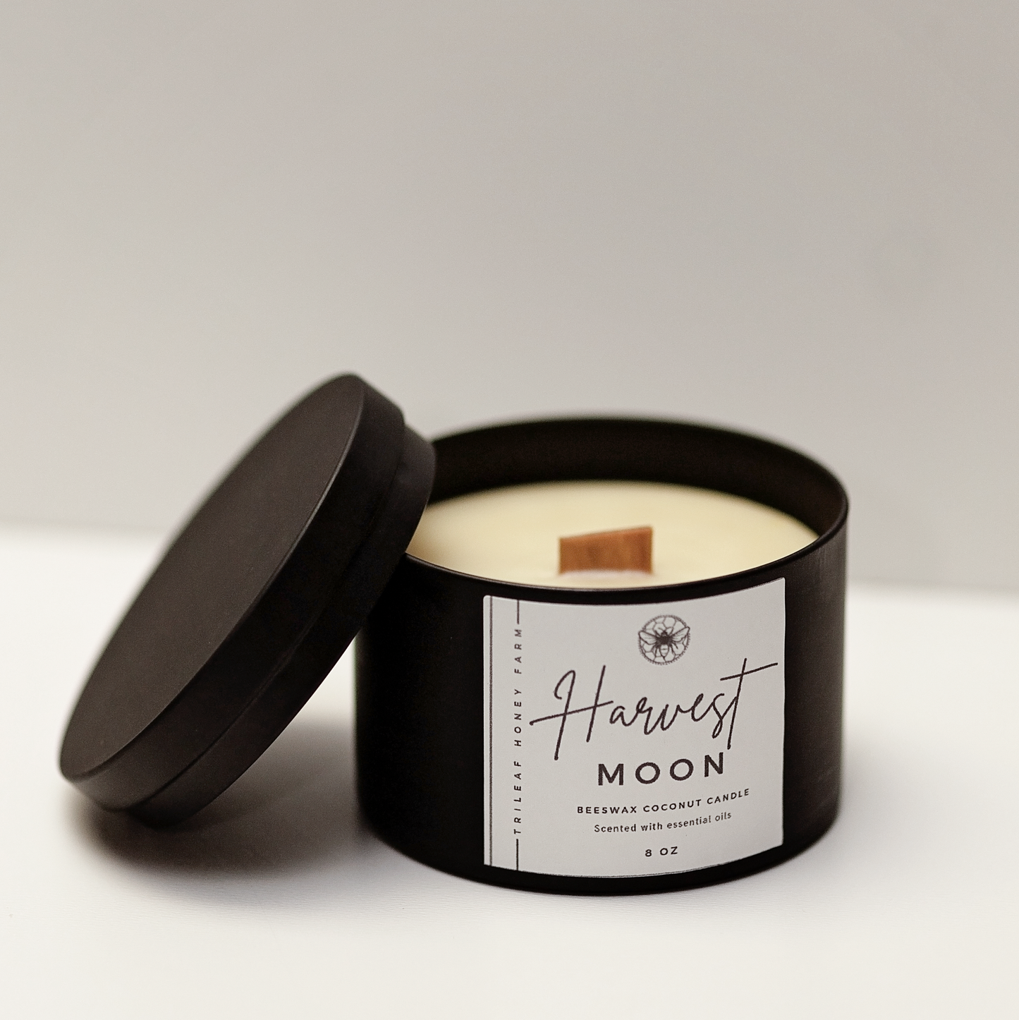 Harvest Moon Beeswax Candle